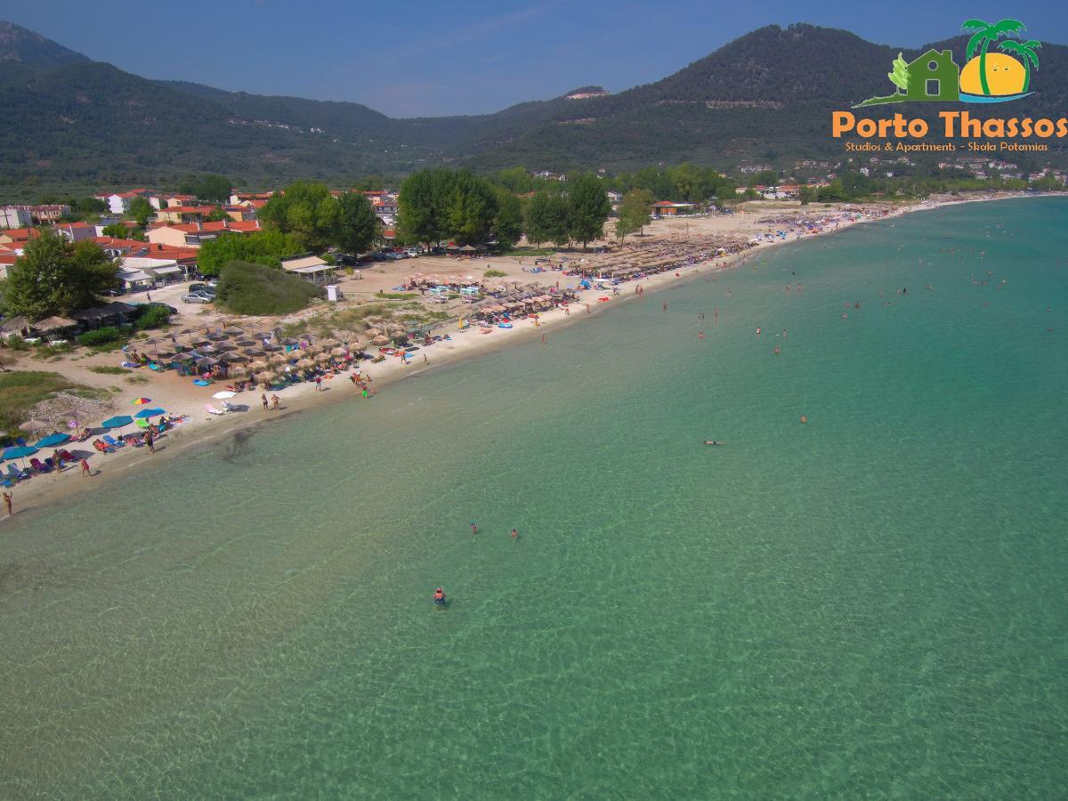Porto Thassos Apartments & Studios Skála Potamiás Eksteriør bilde